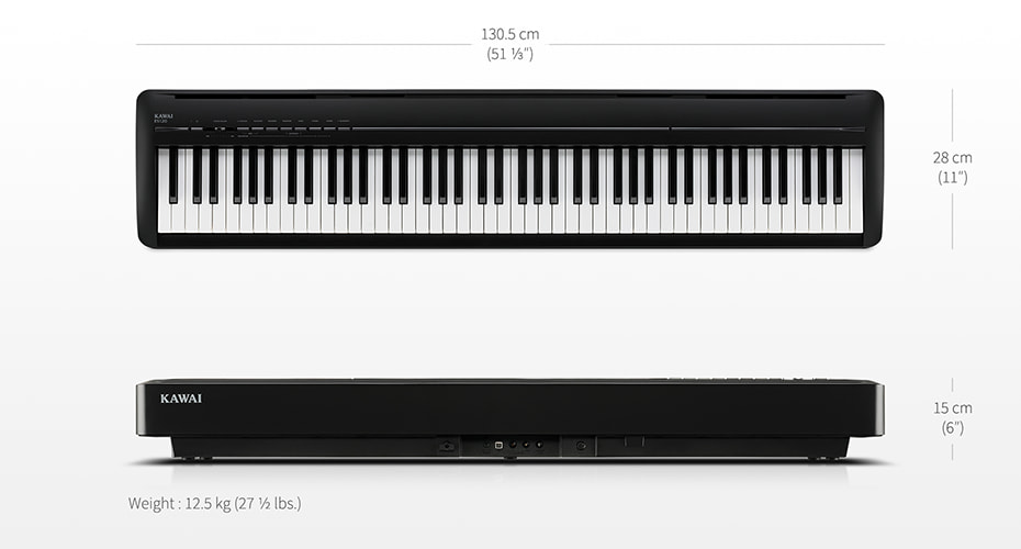KAWAI的ES系列數碼鋼琴 ES120